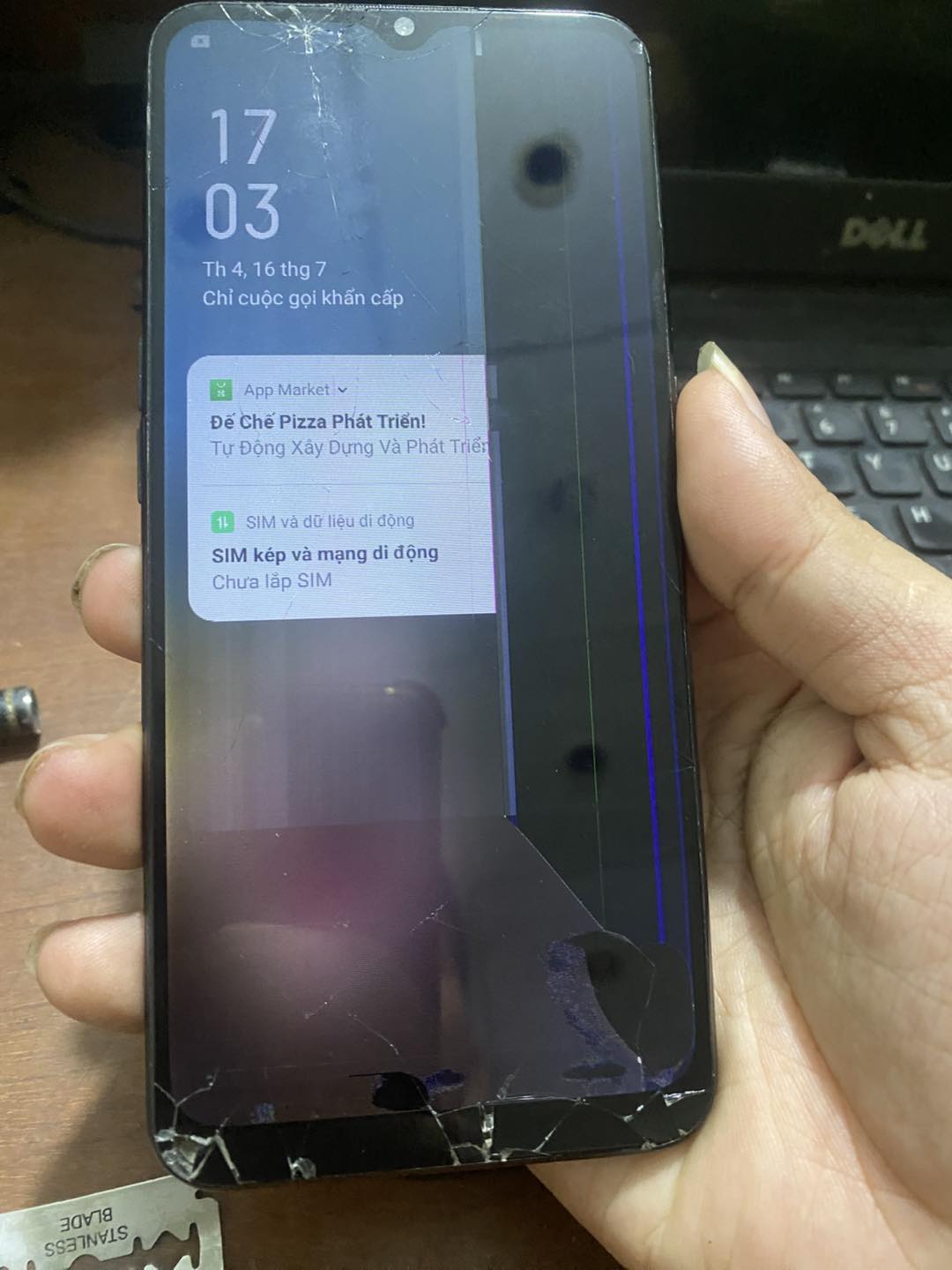 Thay màn hình Oppo A31 lấy liền tại Huế